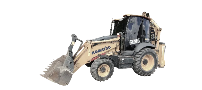 Traktorbager KOMATSU