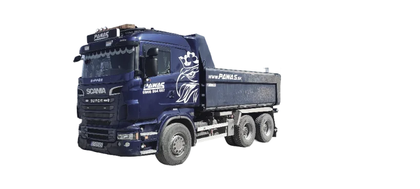 SCANIA sklápač